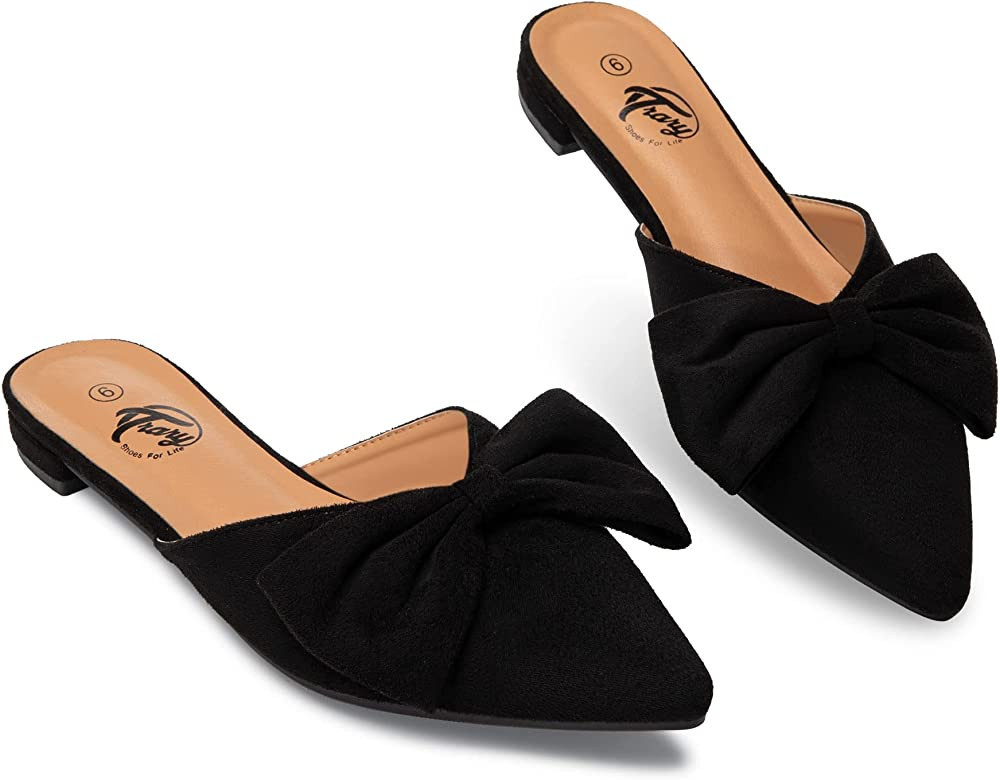 Ponted Toe Mules  | Amazon (US)