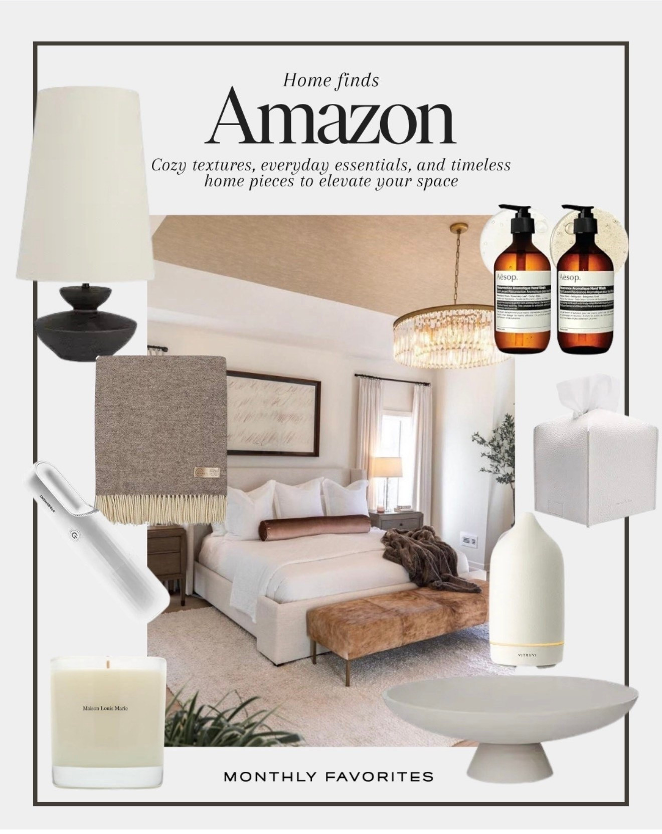 Amazon home finds we truly love! Shop our monthly favorites. 

#LTKHome #LTKSaleAlert