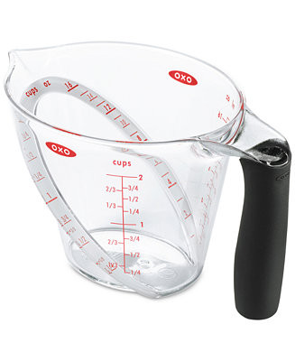 OXO Good Grips 2-Cup Angled Measuring Cup - Macy's | Macy's