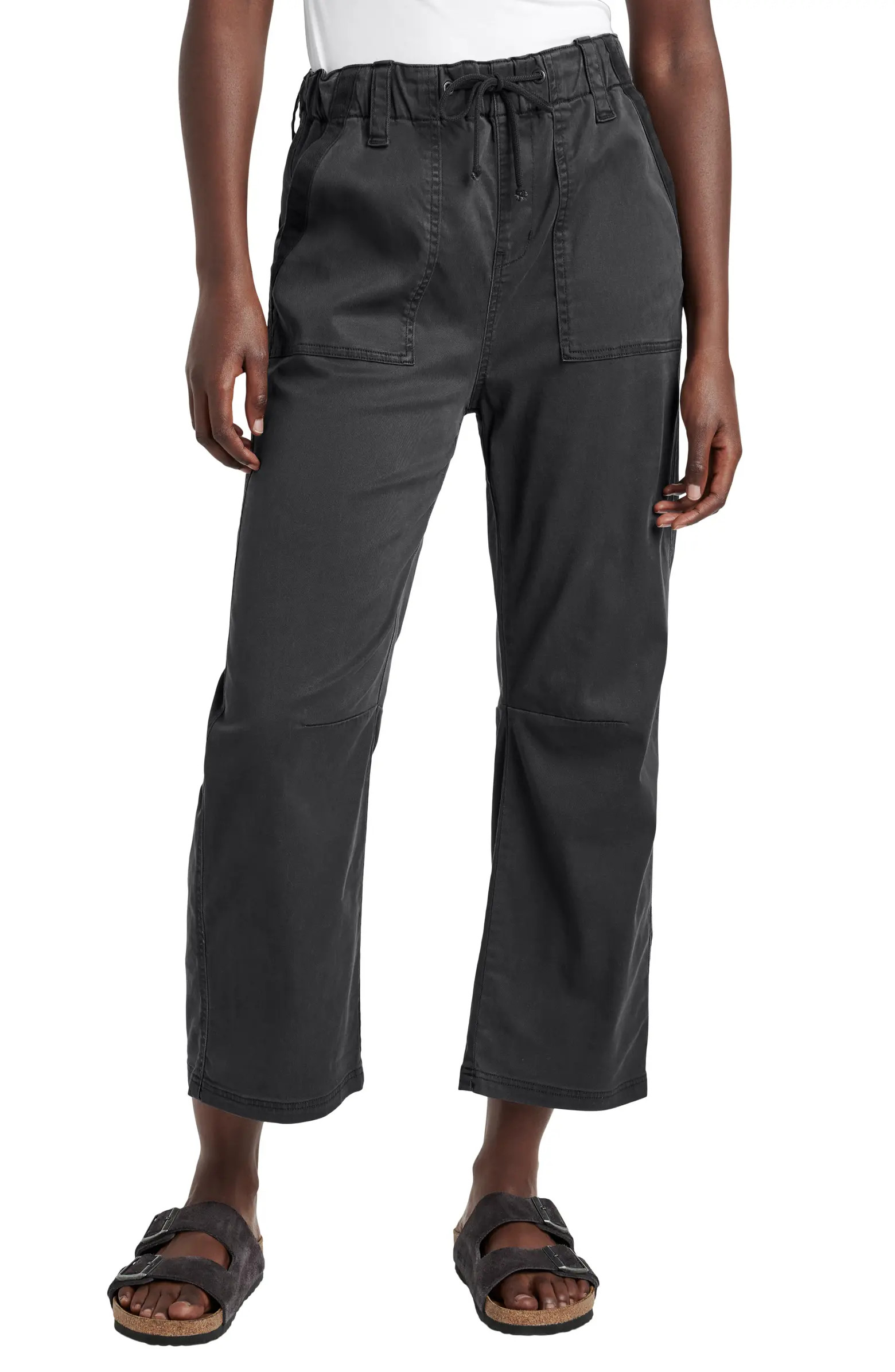 Splendid Gianna Crop Drawstring Pants | Nordstrom | Nordstrom