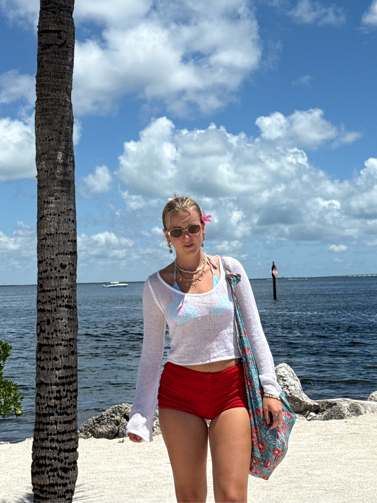 Beach day outfit! Shorts are beginning boutique size U.S. 2 

#LTKFindsUnder100 #LTKStyleTip #LTKTravel