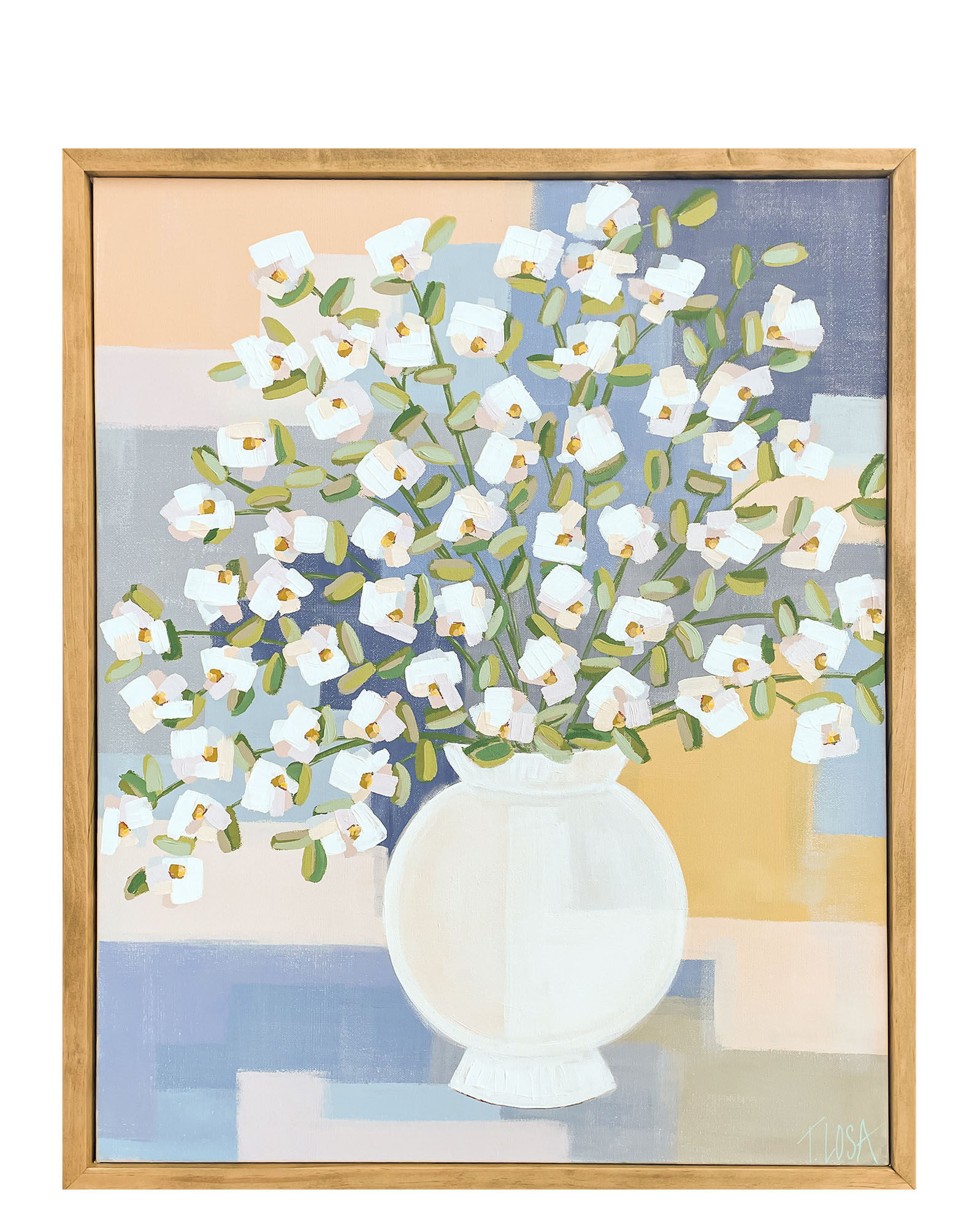 White on Gold by Theresa Losa | Serena and Lily