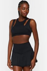Active Mesh-Panel Skort | Forever 21 (US)