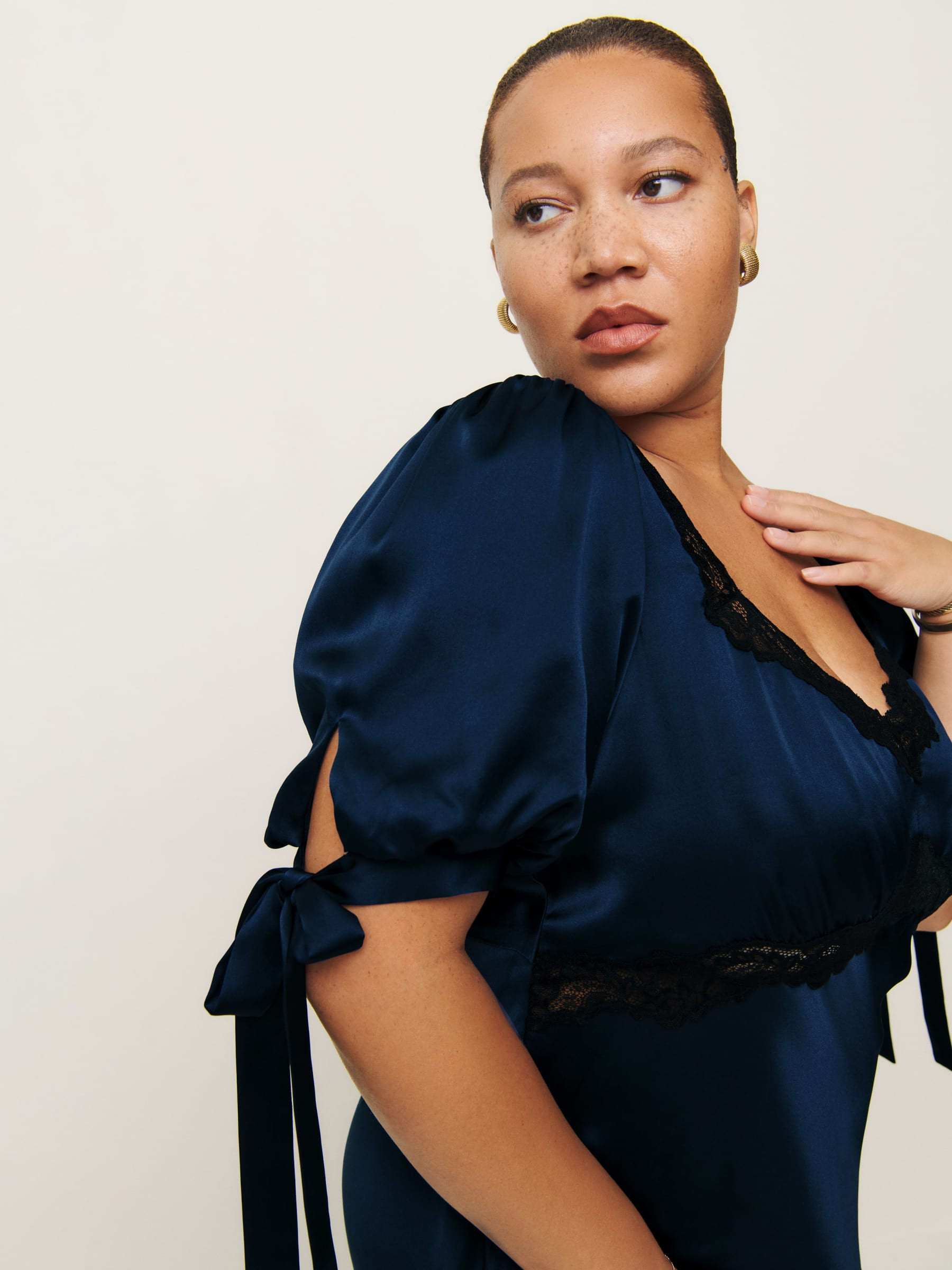 Stella Silk Dress Es | Reformation (Global)