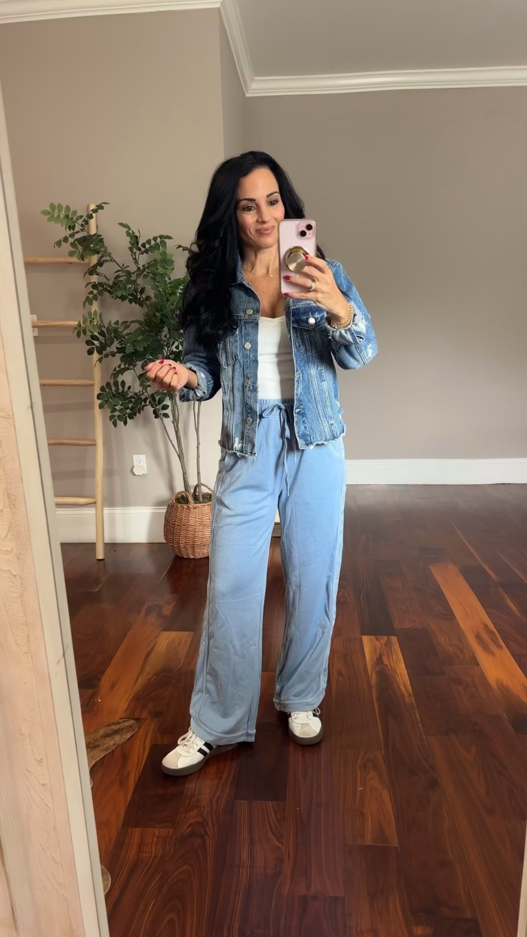 Add a jean jacket over the super comfy and easy Amazon look to go out and do  errands


#LTKdayinmylife #LTKOver40 #LTKootd