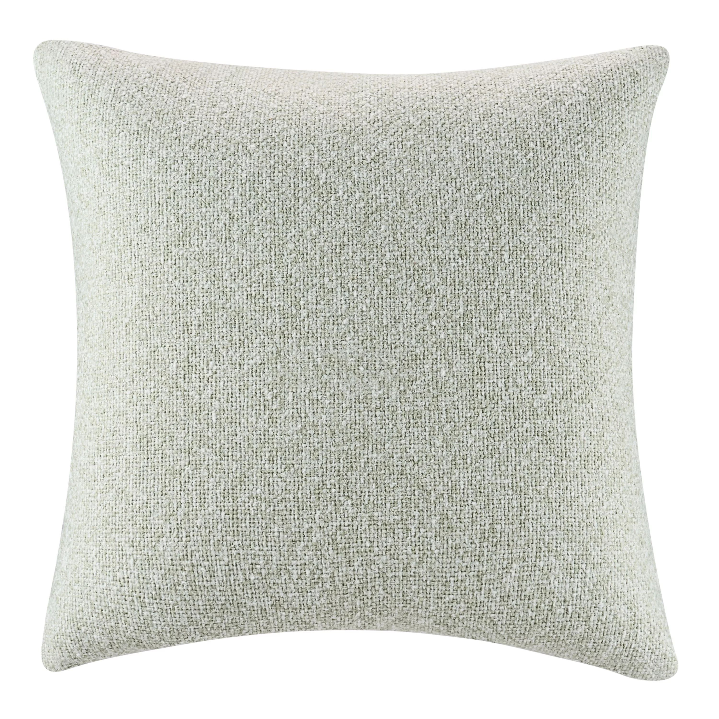 Beautiful Decorative Boucle Pillow, Sage Green, 20 x 20 inches, by Drew Barrymore - Walmart.com | Walmart (US)