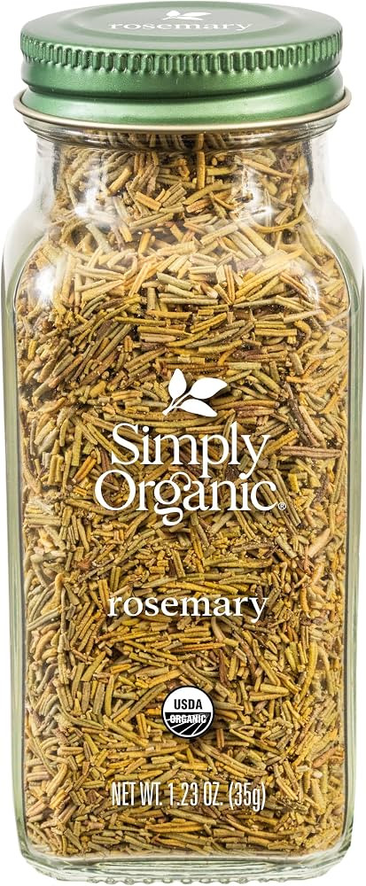 Simply Organic Whole Rosemary Leaf, 1.23 Ounce, Pungent, Herbaceous, Fresh Earthy Taste & Aroma, ... | Amazon (US)