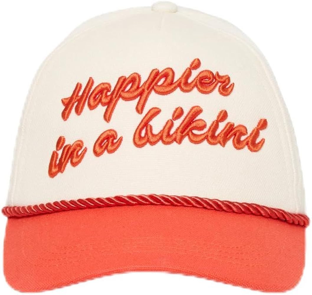 L*Space Newport Hat - Grapefruit-Cream-O/S | Amazon (US)