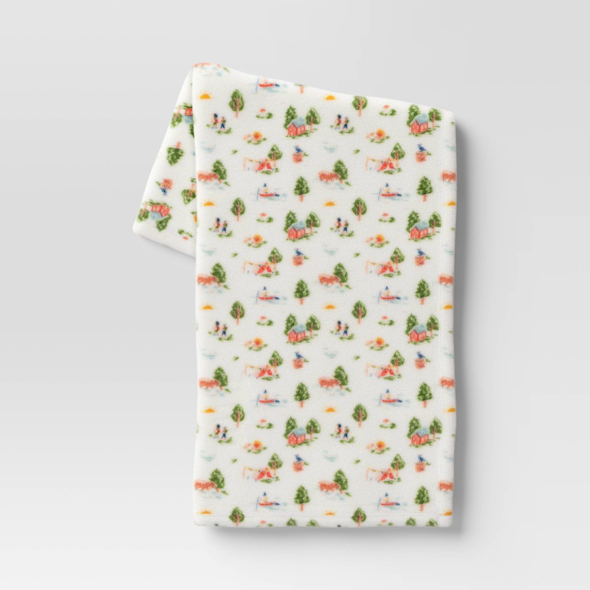 Camp Printed Plush Throw Blanket - Room Essentials™ | Target