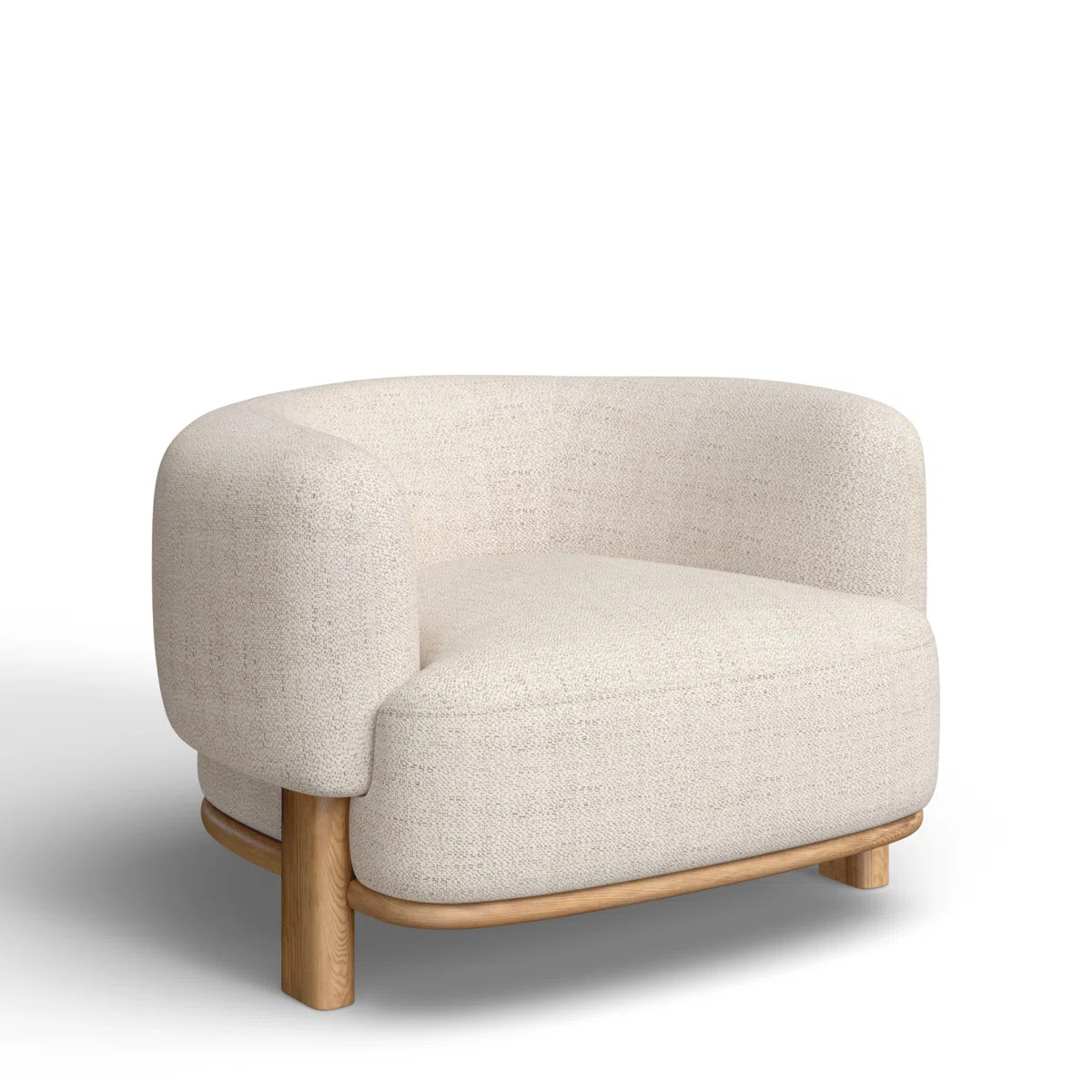 Moris Upholstered Barrel Chair | Wayfair North America