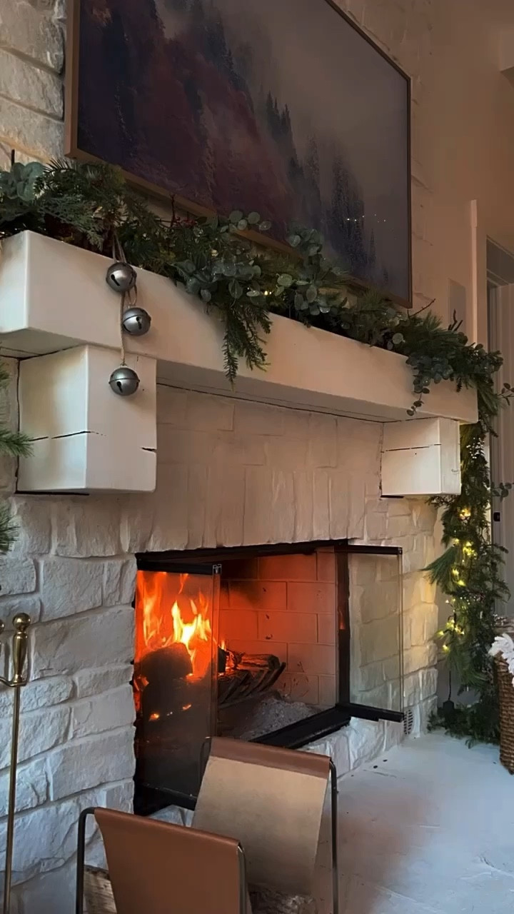 I’m definitely getting more of these battery operated led lights that I used for my stairway garlands! No cords!! #homedecor #homedesign #christmas #christmasdecor #livingroomdecor #affordabledecor 

#LTKHoliday #LTKhome #LTKVideo