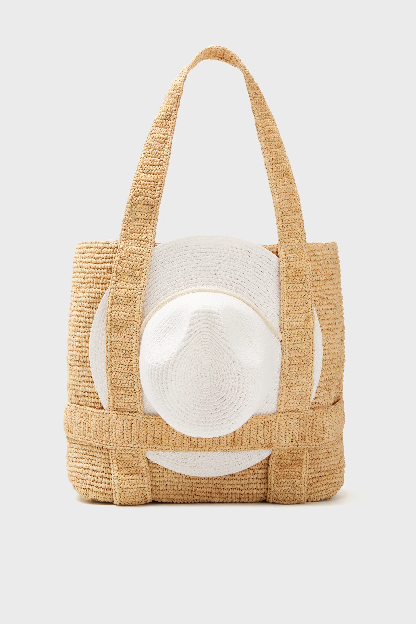 The Original Natural Straw Traveler Hat Bag | Tuckernuck (US)