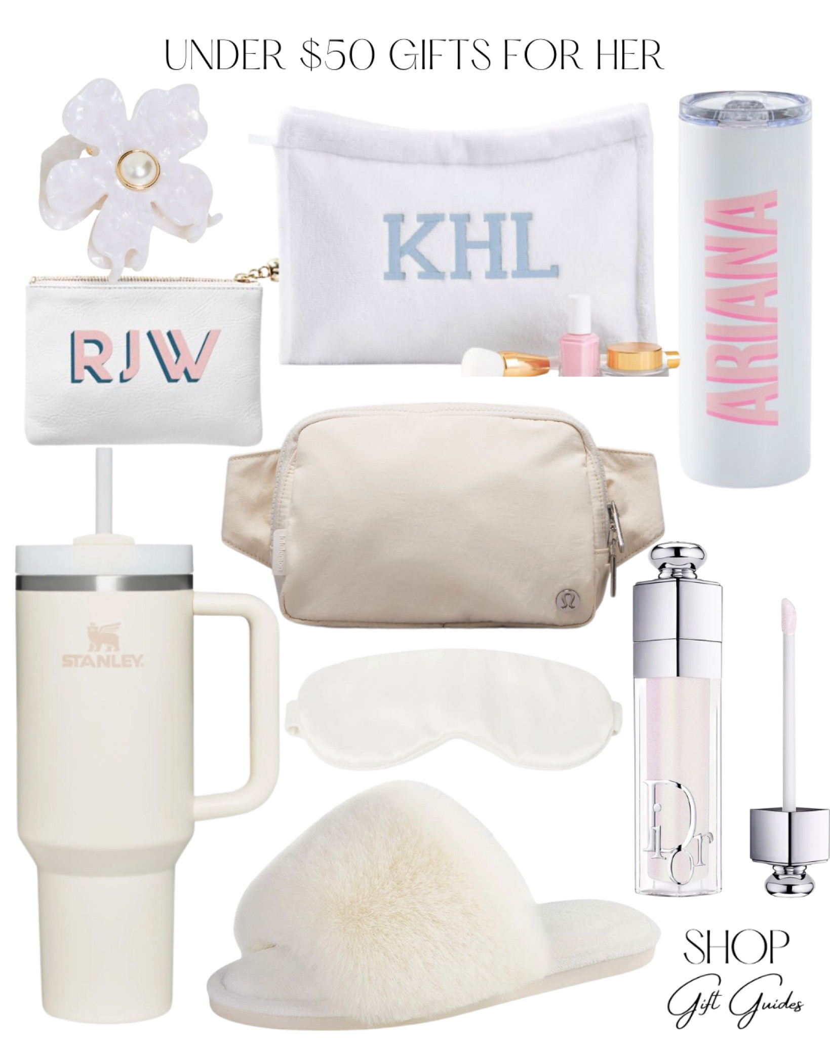 Gifts under $50 for her!! 

Personalized gifts, gifts for her, women’s gifts, under $50 finds, Amazon finds, holiday gift ideas 

#LTKGiftGuide #LTKfindsunder50 #LTKHoliday