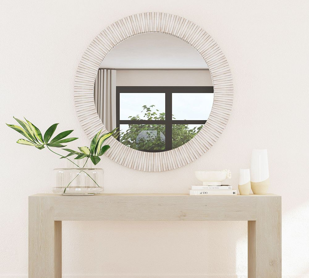 Coloma Round Mirror | Pottery Barn (US)