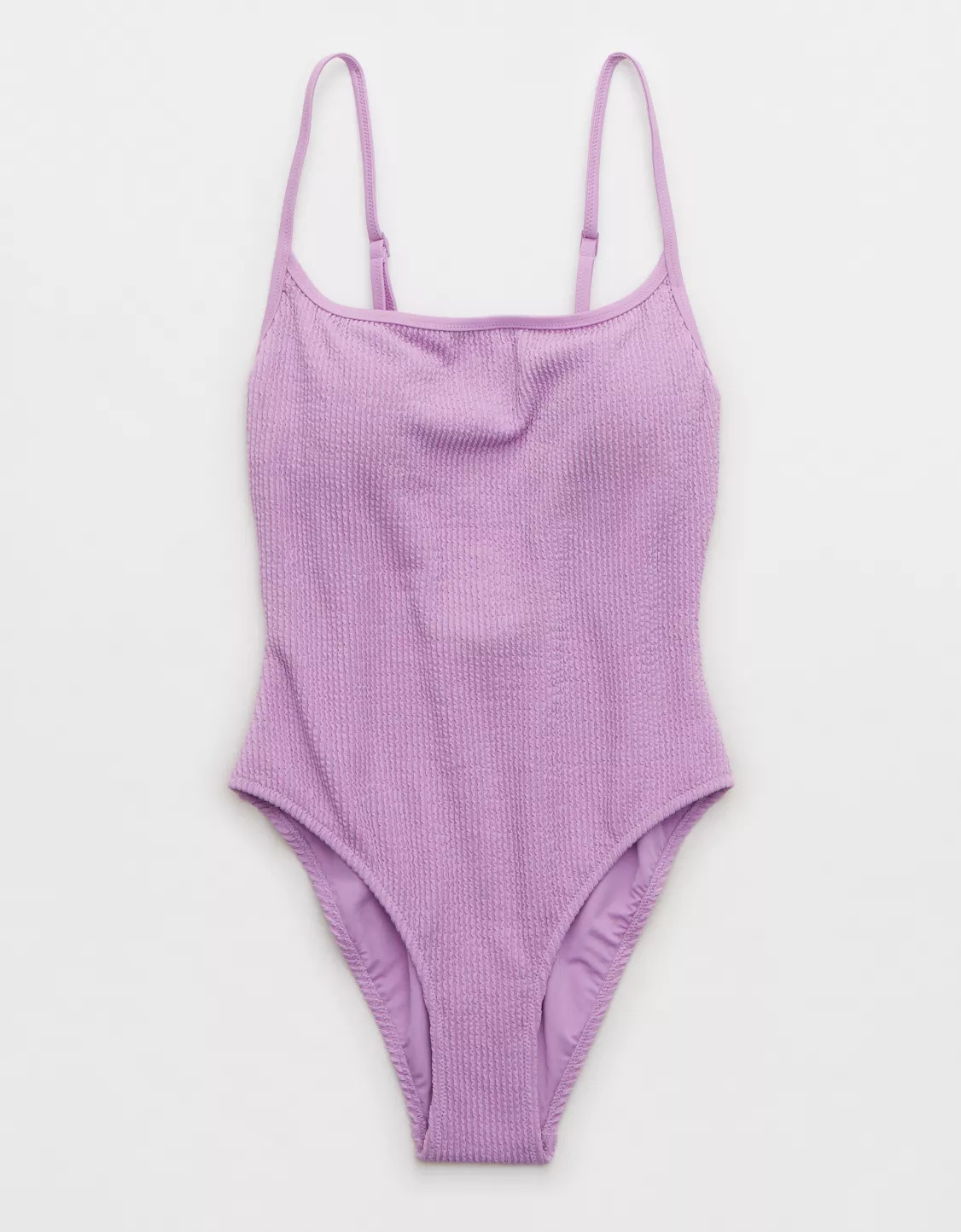 Aerie Crinkle Scoop One Piece Swimsuit | American Eagle Outfitters (US & CA)