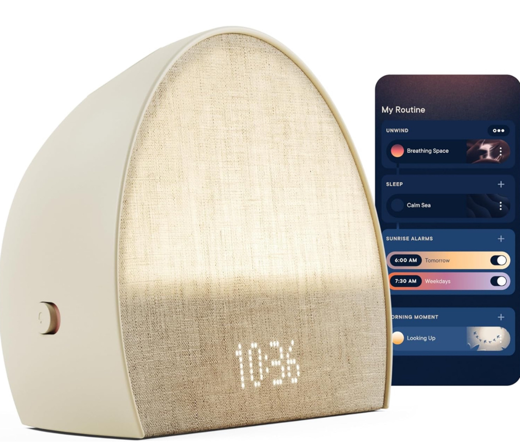 15% off 🎉

Hatch Restore 2 Sunrise Alarm Clock, Sound Machine, Smart Light (Putty) ー Your Smart Sleep Clock, White Noise, Customizable Sleep Routines for Adults, Unwind Gently, Dimmable Clock, Wake Up Energized

#LTKHome #LTKCyberWeek #LTKGiftGuide