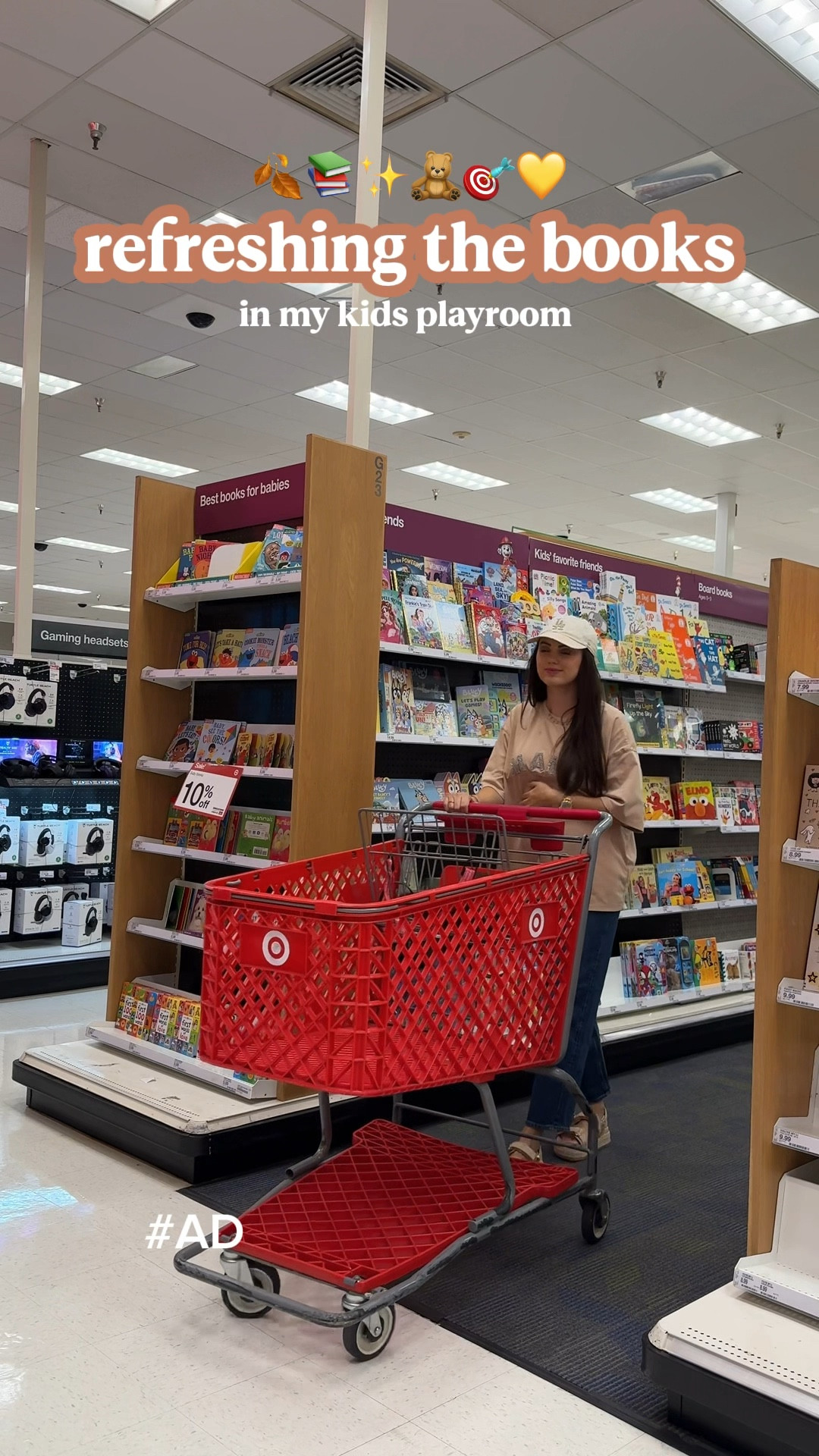 AD I love giving our playroom bookshelf a reset each season! 📚❤️My kids get so excited about the new books I put out. @Target always has the best selection!  #Target #TargetBooks #TargetPartner #kidsbooks #playroomrefresh @shop.ltk #liketkit

#LTKFamily #LTKKids #LTKSeasonal