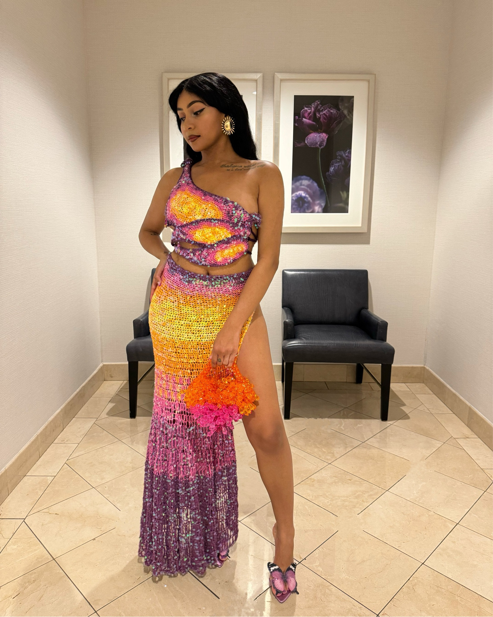 Sunset Butterfly Crochet Set from Workfrombeachbelike. Similar options tagged below.  #birthdayoutfit #crochetset #ombre #vacationoutfit 


#LTKHoliday #LTKParties #LTKTravel