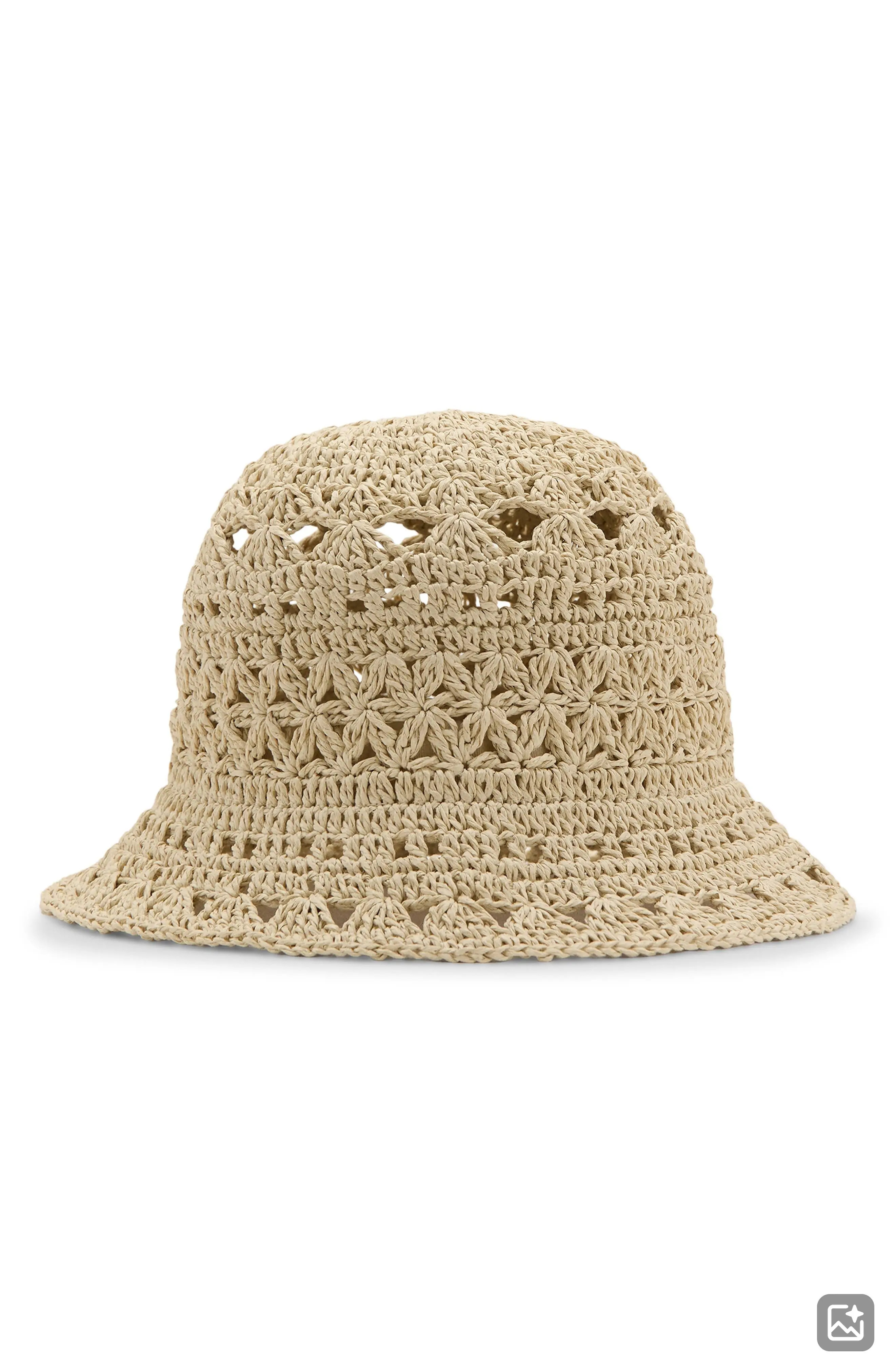 MANGO TEEN Woven Straw Bucket Hat (Women) | Nordstrom | Nordstrom