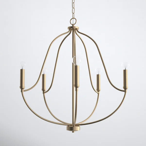 Kanda 5 - Light Dimmable Classic / Traditional Chandelier | Wayfair North America