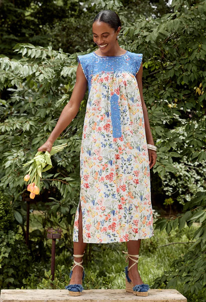 Azul Floral | Mi Golondrina