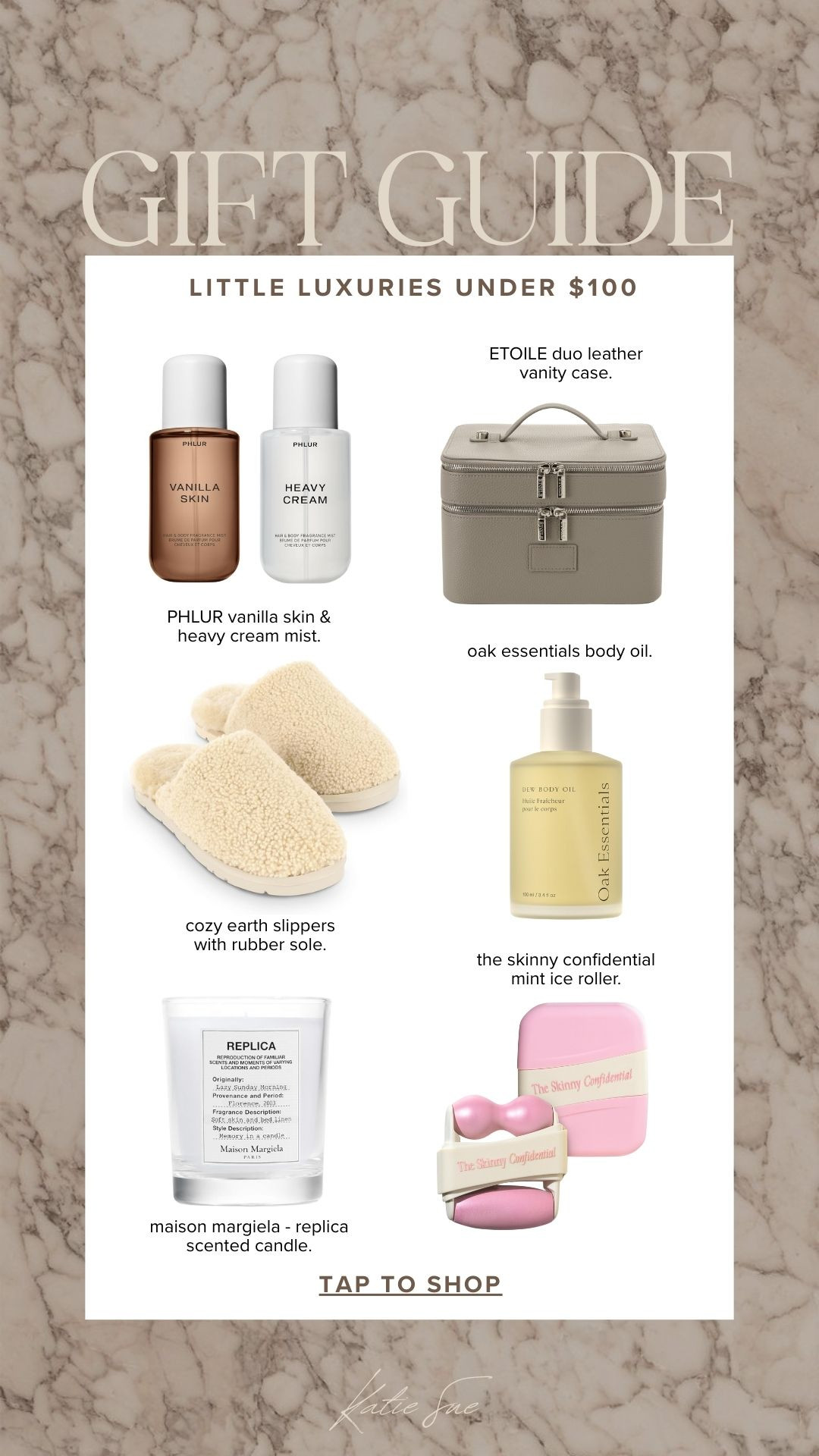 GIFT GUIDE: little luxuries under $100. 

 #LTKCyberWeek #LTKGiftGuide #LTKmorningroutine