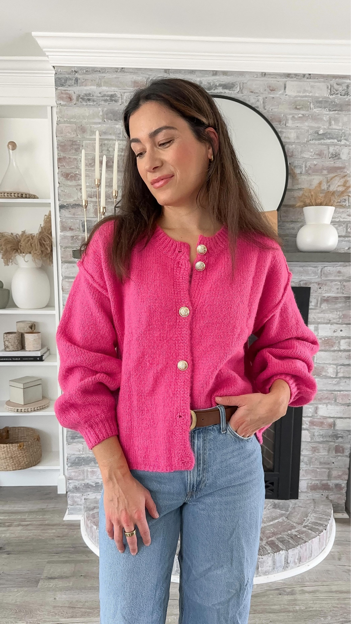 Comment JAN5 for January Outfit 5 and what I wore today 💕. Happy Sunday Funday! How cute is this pink cardigan?

#styleover30 #momstyleinspo #pinterestinspired #casualoutfitsdaily #dailyoutfits #dailyoutfitinspo #casualoutfitideas #amazonfashion #amazonfind #amazonfashionfinds #whattoweartoday