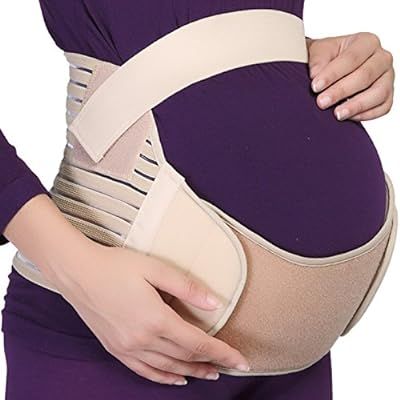NEOtech Care Maternity Belt - Pregnancy Support - Waist/Back/Abdomen Band, Belly Brace (Beige, Si... | Amazon (US)