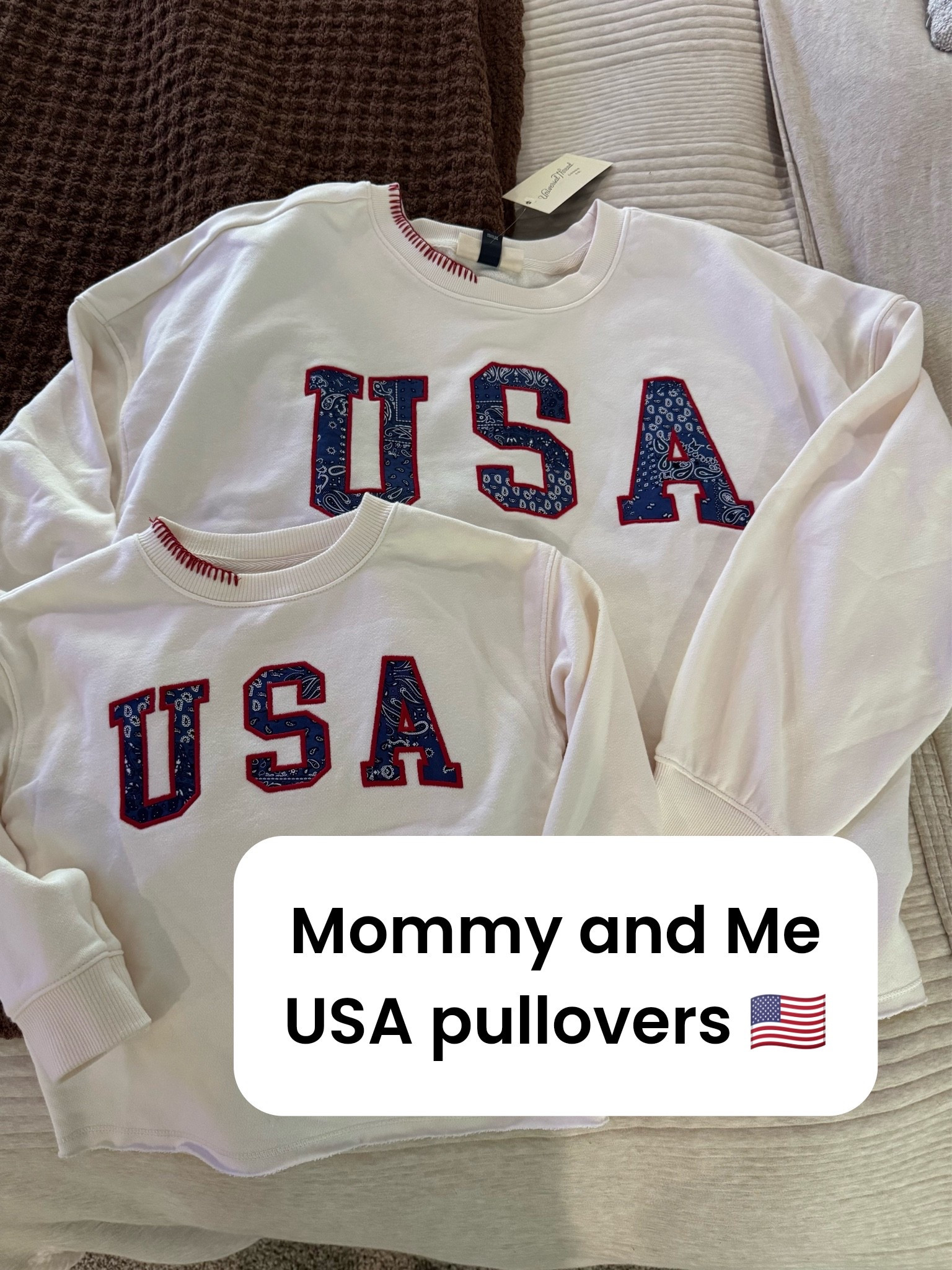 Red, White & Cozy 🇺🇸 how cute are these mommy and me pullovers?!

USA pullover, Fourth of July outfit, patriotic sweatshirt, Americana fashion, red white and blue outfit, Independence Day style, summer pullover, casual mom outfit, patriotic clothing, July 4th fashion, fireworks outfit, cozy summer sweatshirt, LTK fashion finds, Amazon fashion, patriotic style inspiration, mommy and me outfits, mommy and me

#LTKmomlife #LTKKids #LTKBaby