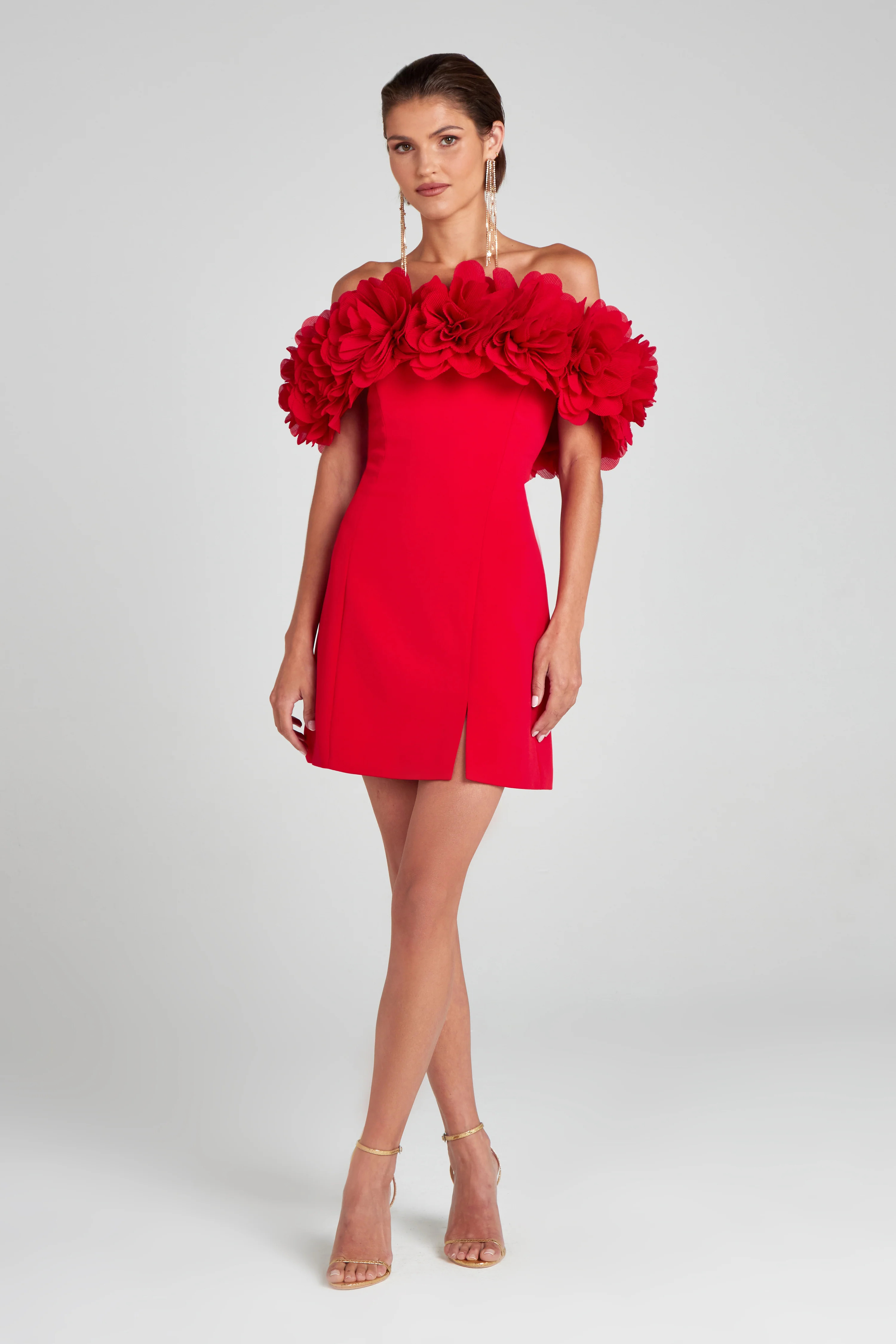 Renee Red Dress | Nadine Merabi