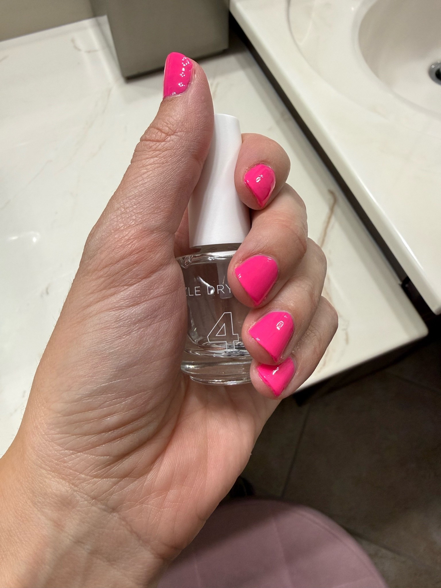 She’s living in an electric world! Love this bright pink from Dazzle Dry!! @Dazzle Dry

#LTKselfcare #LTKBeauty #LTKgrwm