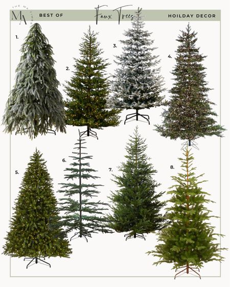 Artificial Christmas trees 🌲🌲

#LTKhome #LTKSeasonal