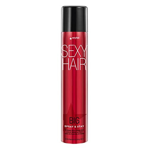SexyHair Big Spray & Stay Intense Hold Hairspray, 9 Oz | Extreme Hold and Shine | Up to 72 Hour Humidity Resistance | All Hair Types | Amazon (US)