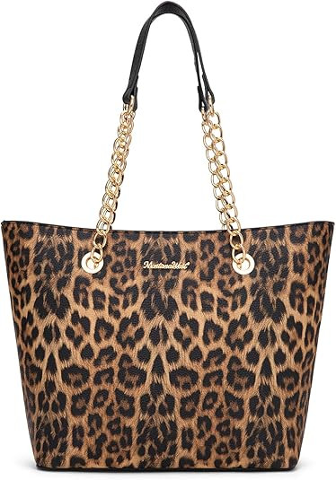 Montana West Tote Bag for Women Chain Top-handle Handbags | Amazon (US)