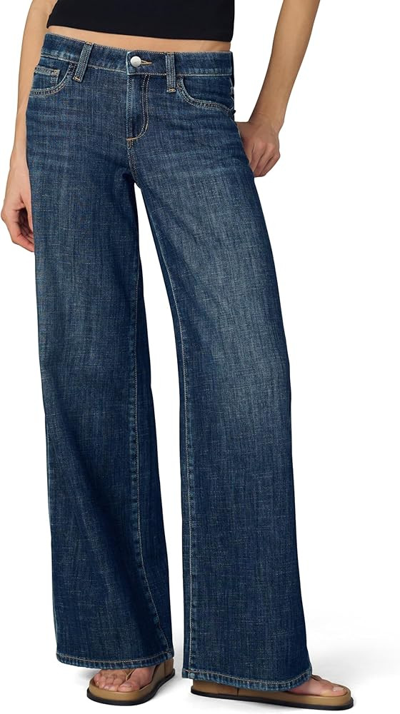 Joe's Womens The Lou Lou Low Rise Wide Leg Jeans | Amazon (US)