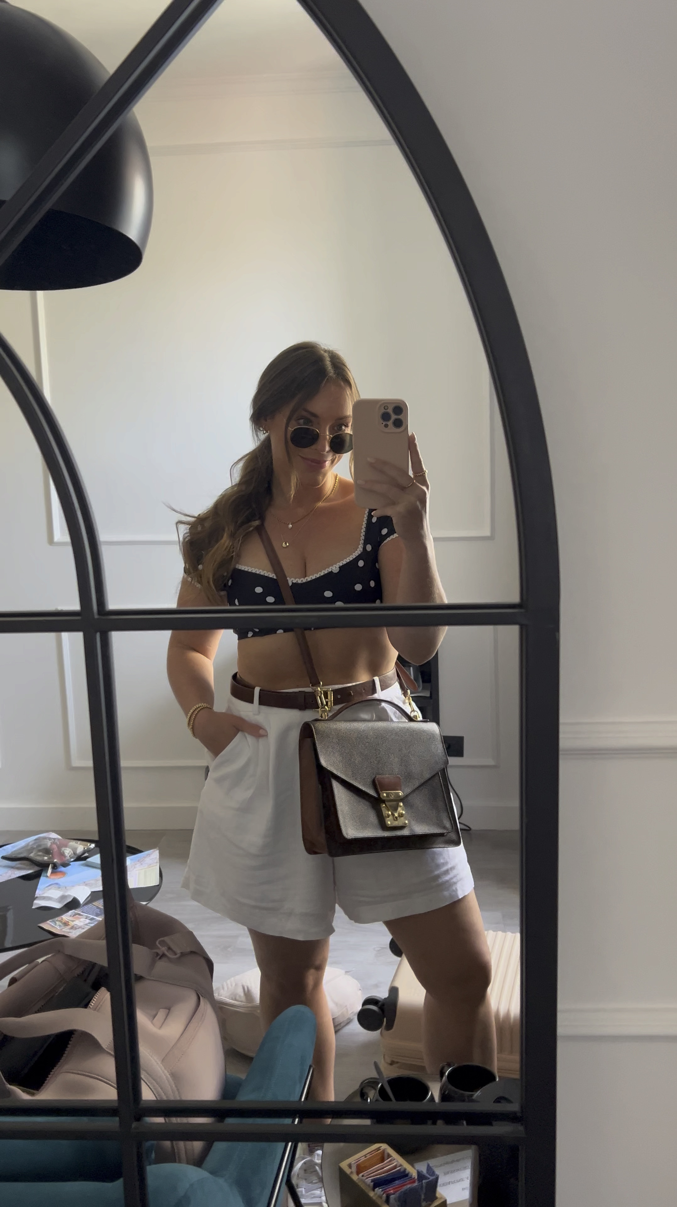 Exploring Portofino this morning 🖤
Revolve polka dot swimsuit and linen shorts 

Sized up in shorts twice but should have only sized up once, swimsuit size medium! 

#LTKMidsize #LTKSwim #LTKSeasonal