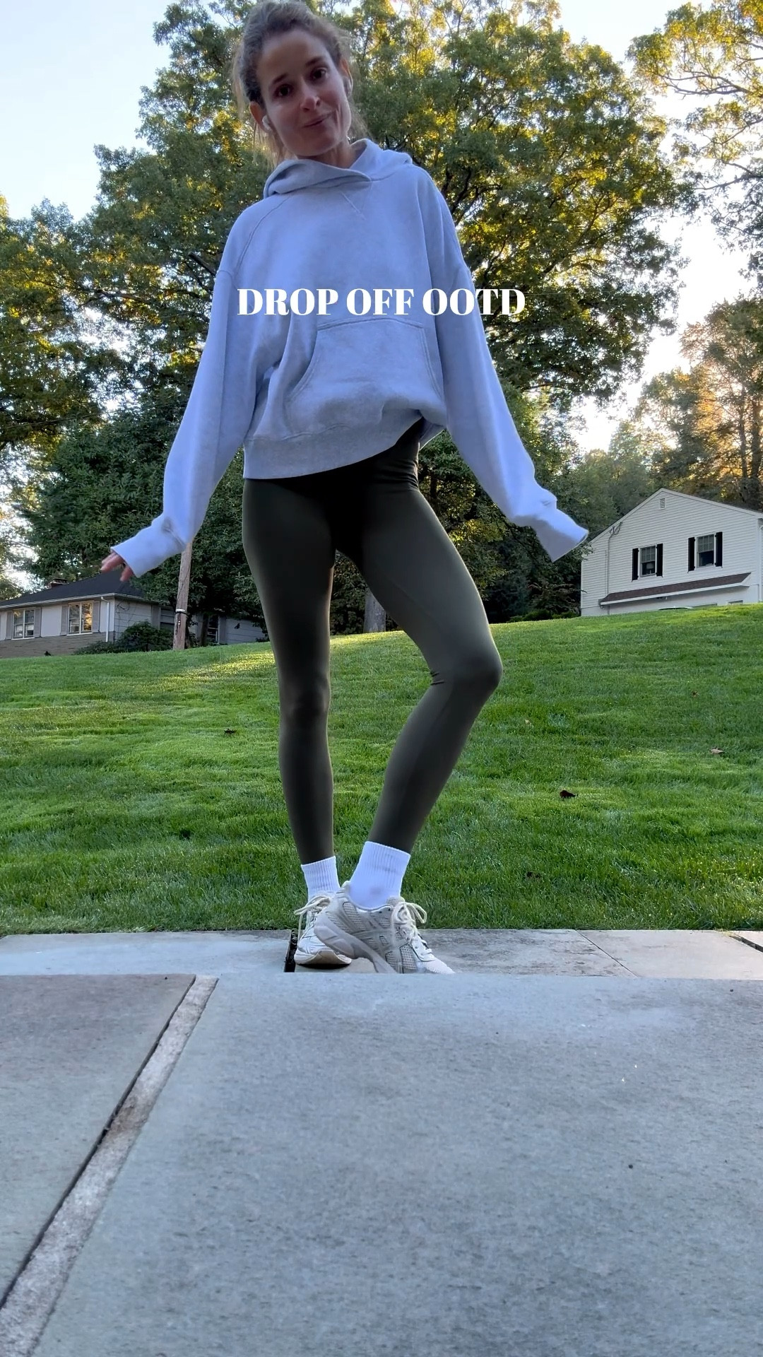 I love our little town where we can walk the kids to school. It’s starting to get a little chilly so I wanted to make sure I had long sleeve sweatshirt and leggings. 

OFFLINE by Aerie Classic Hoodie. 4.7 stars for good reason. Soooo soft on the inside and such a flattering fit. • Haven Well Within buttery soft leggings. Some customers complaining about them feeling too thin but I think they’re great! • My favorite ankle socks I get repurchasing on Amazon! • ASICS super sneaks. There’s a reason they are making a come back! 

Simple, comfortable, stylish and cute! 

#LTKSeasonal #LTKActive #LTKStyleTip