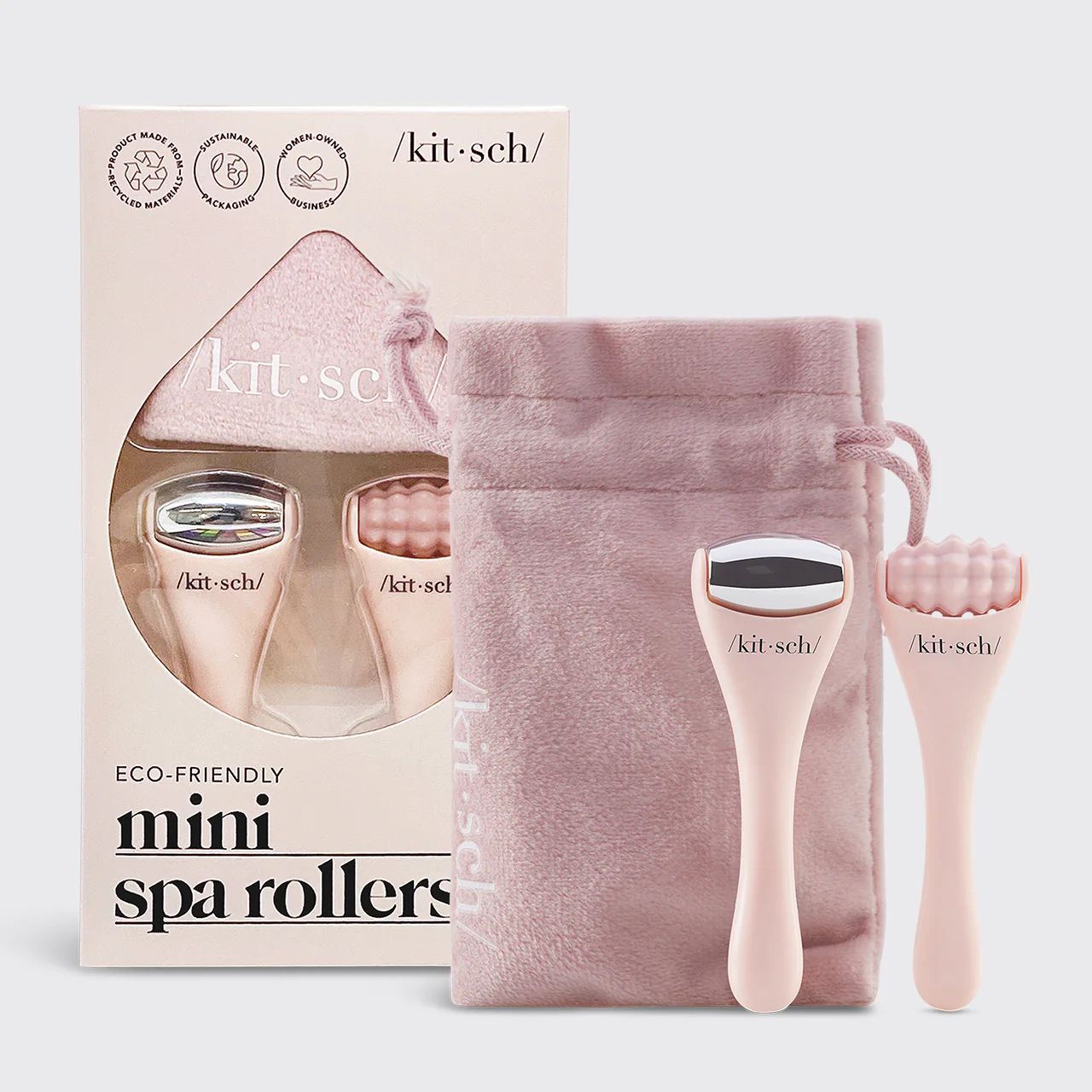 Mini Spa Rollers 2pc Set | Kitsch