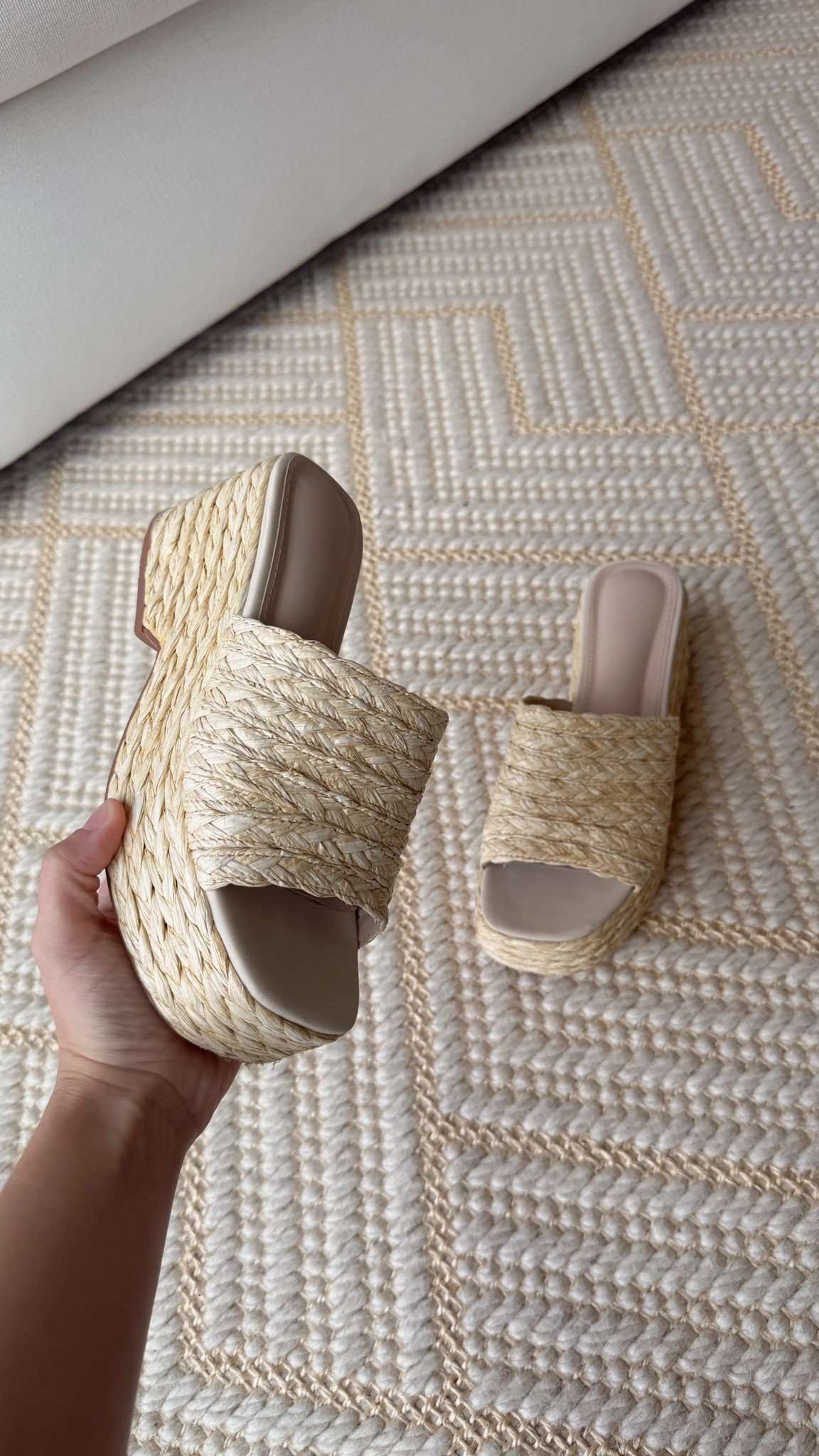 Vacation sandals are true to size