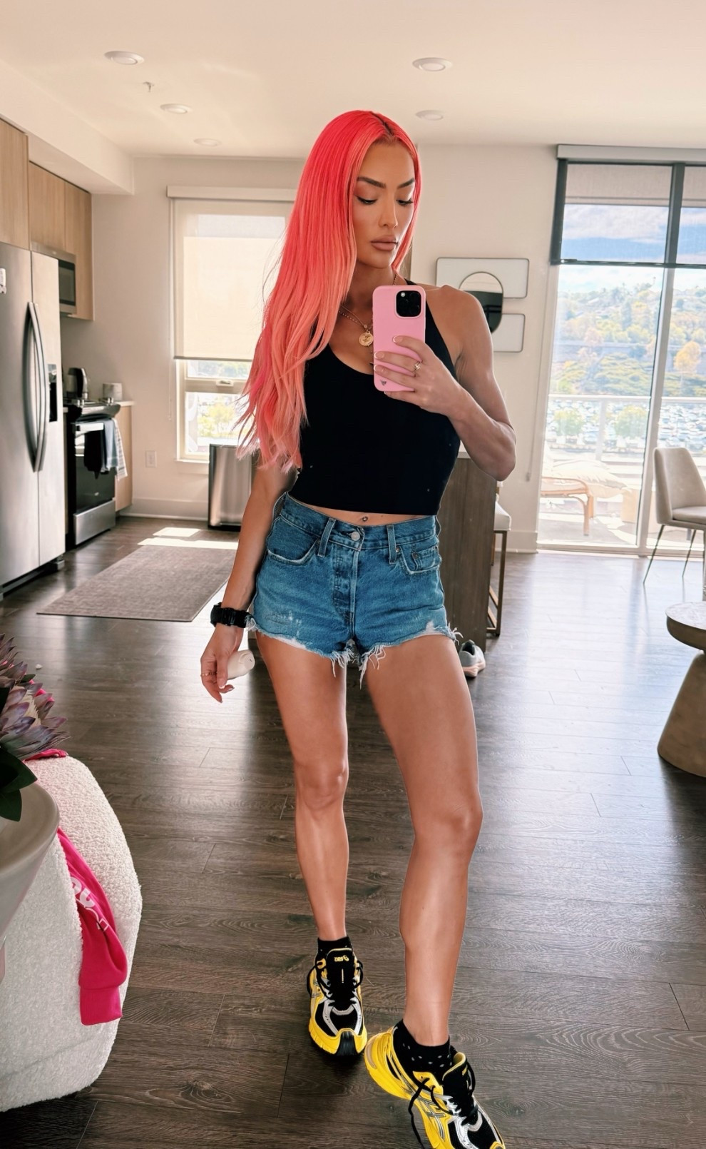 Denim shorts n shoes 👟

#LTKU #LTKootd #LTKOver40