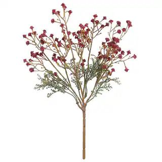 10.5" Burgundy Baby's Breath Bush by Ashland® | Michaels | Michaels Stores