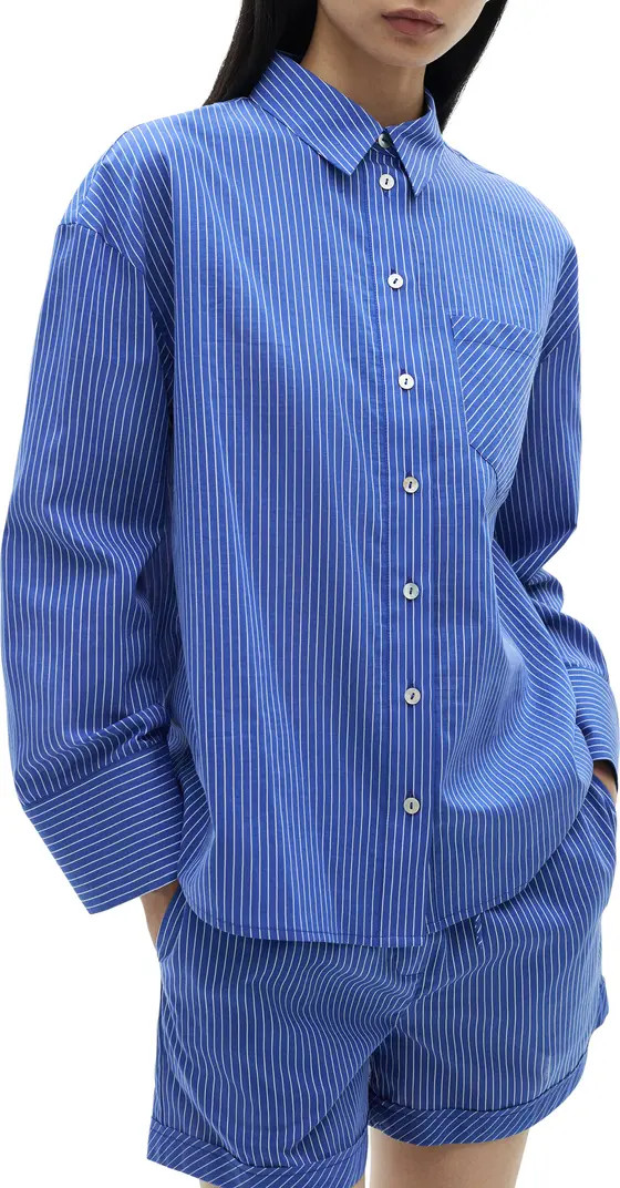 Pinstripe Button-Up Shirt | Nordstrom