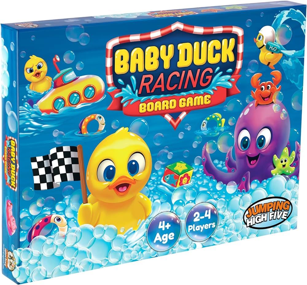 Baby Duck Racing Board Game with Help The Duckies Race              
 2-4 | Amazon (US)