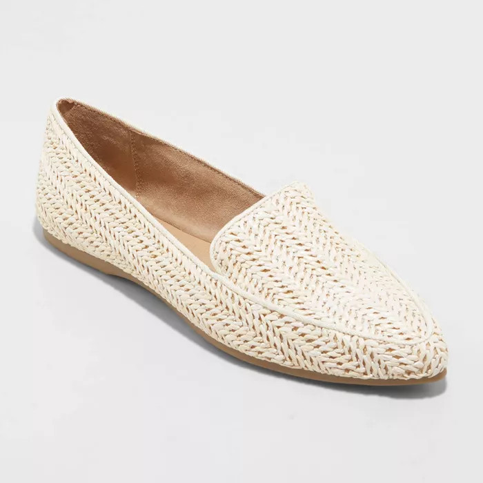 Women's Micah Pointy Toe Loafers - A New Day™ | Target