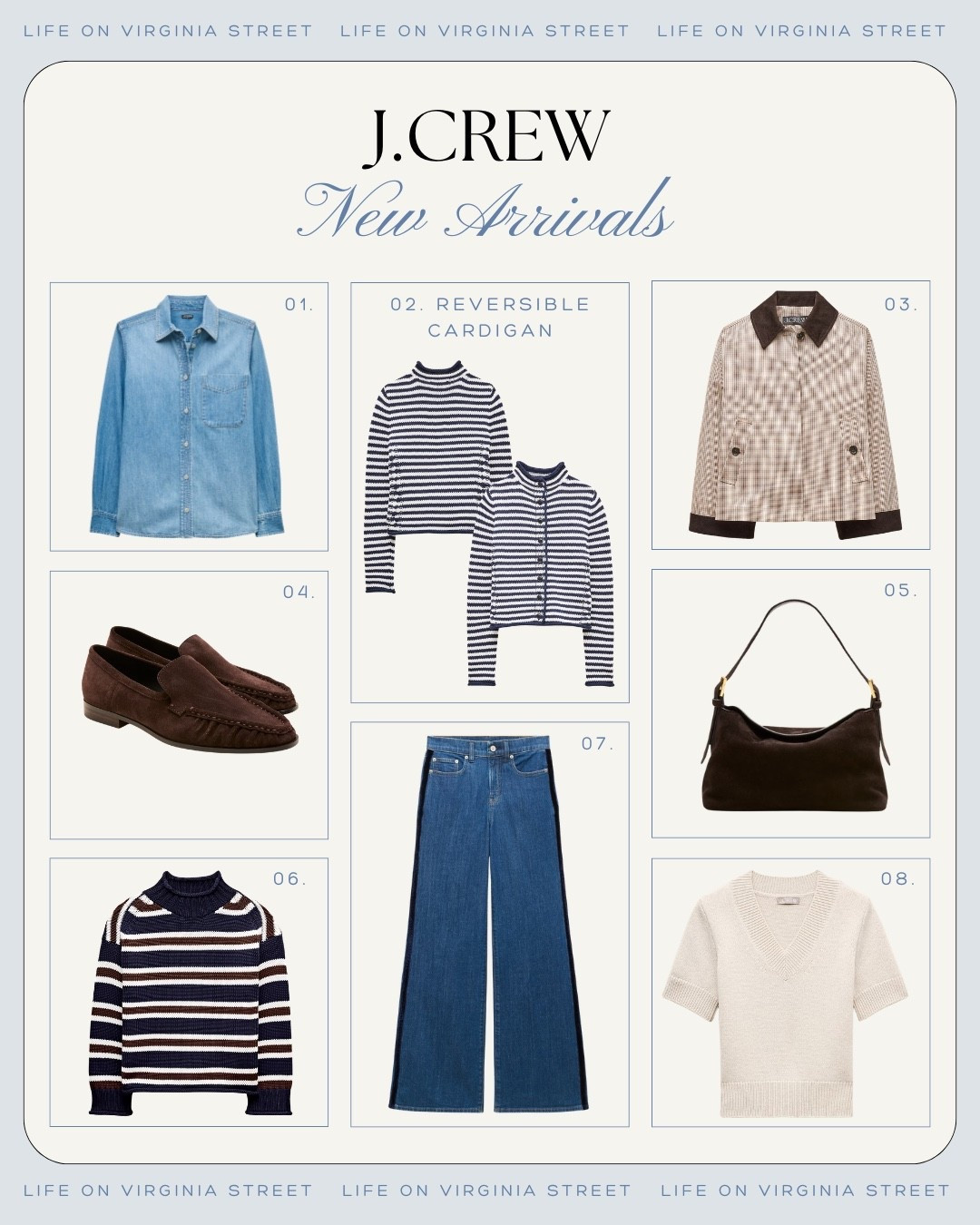 JCrew New Arrivals! 🙌🏼

J.Crew graphic tee, J.Crew graphic sweatshirt, J.Crew T shirt, J.Crew outfit, J.Crew style, J.Crew new arrivals, J.Crew finds, women’s graphic tee, vintage graphic tee, retro graphic tee, designer graphic tee, logo T shirt, printed T shirt, statement tee, casual graphic tee, oversized graphic tee, classic fit T shirt, cotton graphic tee, short sleeve graphic tee, crewneck T shirt, preppy graphic tee, coastal graphic tee, nautical graphic tee, sporty graphic tee, varsity graphic tee, collegiate style tee, French graphic tee, vacation graphic tee, summer graphic tee, fall graphic tee, graphic sweatshirt, crewneck sweatshirt, casual weekend outfit, elevated casual outfit, preppy casual outfit, everyday outfit, weekend style, travel outfit, airport outfit, denim outfit, jeans and graphic tee, graphic tee and blazer, graphic tee and cardigan, graphic tee and shorts, graphic tee and maxi skirt, layered fall outfit, transitional outfit, capsule wardrobe, wardrobe basics, women’s casual fashion, classic American style, coastal preppy style, effortless style, J.Crew inspired outfit, affordable J.Crew style, women’s fashion finds, LTK fashion, LTK outfit inspiration

#LTKootd #LTKU #LTKgrwm