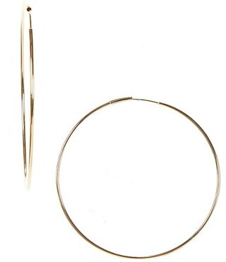Waterproof Thin Large Hoop Earrings | Dillard's