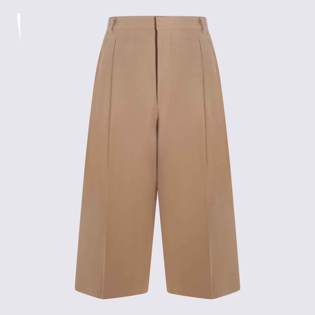 Celine Beige Wool And Cotton Blend Pants | Italist.com US