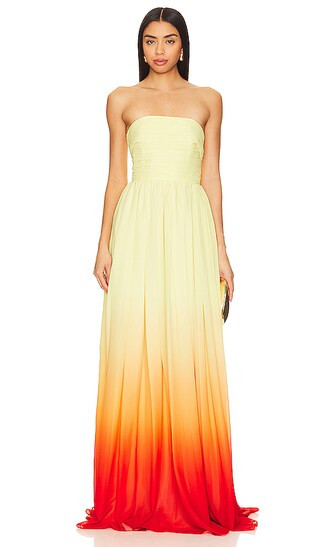 Camille Dress in Sunset Ombre | Revolve Clothing (Global)