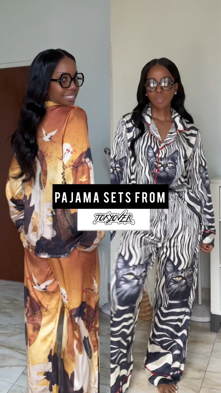 Are these pajamas for women or chic casual dinner outfits?🤔 Because these pajama sets from @tokyover_official were just too good to  keep in the bedroom. 

At just over $50 for the set you can grab a few sets if you ask me. DSJCOX15 gets you 15% off 🎉🎉

Head to my Beacons Storefront to check them out☺️☺️ (the links is in my BIO on IG and TT)

#pajamasetsforwomen #luxurypajamasets #satinpajamas  #sleepwearforwomen 