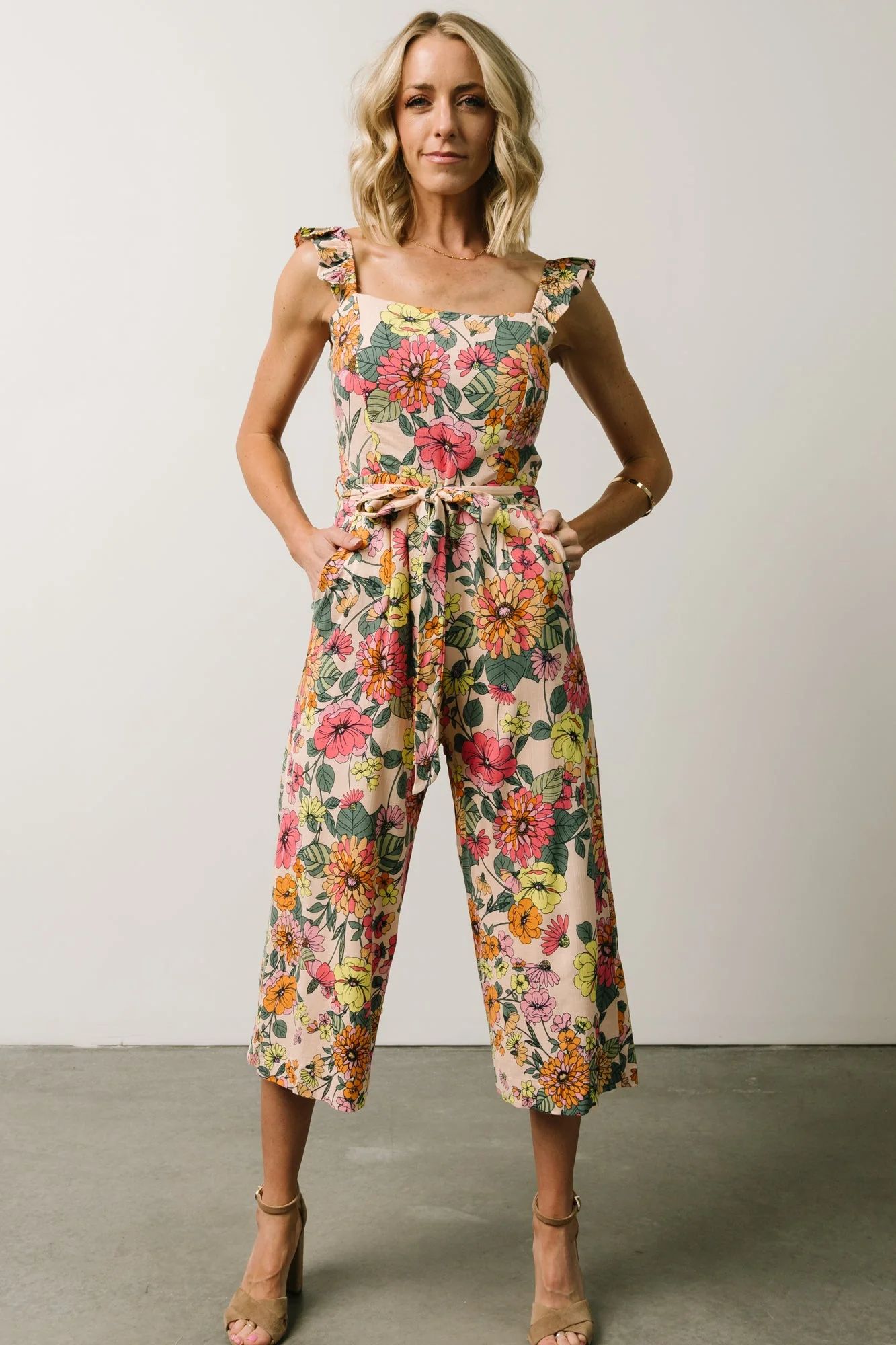 Gemma Jumpsuit | Multi Floral | Baltic Born